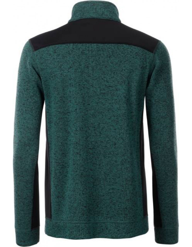 Jachetă de lucru tricotată din fleece pentru bărbați-groasa